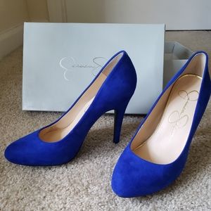 Jessica Simpson Malia High Heels Pumps Microsuede